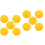 10Pcs Orange Bee Escapes Tool Disc 8-Way for Efficient Beekeeping 4
