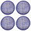 4Pcs Diy Hat Making Base Mesh Support Material 7