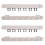 Two Pairs Wall Mounted Pool Stick Racks Solid Wood Billiard Cue Holder 1