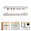 Two Pairs Wall Mounted Pool Stick Racks Solid Wood Billiard Cue Holder 9