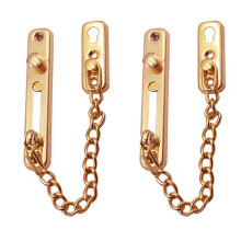 6 Pcs Door Chain Lock Anti Theft Press For Hotel