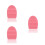 3Pcs Silicone Makeup Brush Cleaning Egg Washing Tool Pink 5