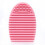 3Pcs Silicone Makeup Brush Cleaning Egg Washing Tool Pink 3