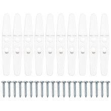 20Stk Transparent Schnurhalter Blind Seil Organizer Für Fensterrollos