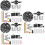 3 Sets Soldering Project Practice Kit Diy Electronic Soldering Kit 9