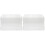 2 Pcs Acrylic Clear Hamster Guinea Pig Castle Cage 2