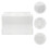 2 Pcs Acrylic Clear Hamster Guinea Pig Castle Cage 10