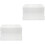 2 Pcs Acrylic Clear Hamster Guinea Pig Castle Cage 3