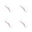 4Pcs Windproof Safety Dustproof for Motorcycle Use 4