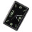 4Pcs Car Dashboard Tiny Adhesive Square Clock Decor 1