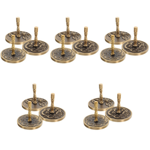 15 Pcs Brass Incense Press Ash Presser Tool For Incense Making 2