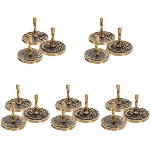 15 Pcs Brass Incense Press Ash Presser Tool For Incense Making 1