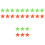 24 Pcs Classroom Floor Markers Carpet Spot Training Signs 5