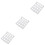 3Pcs Clothes Fold Board For Household Organization Middle Size 5