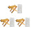 3Pcs Foldable Wooden Guitar Stool With Storage Bag 4