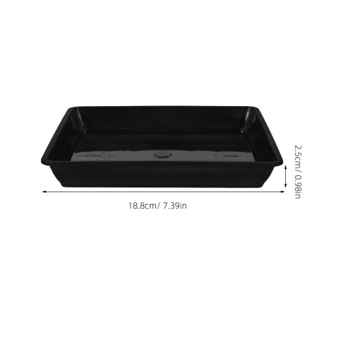 10 Pcs Durable Plant Pot Trays For Flower Pots 1
