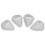8 Pcs Bath Bomb Mold Aluminium Alloy Baking Tool For Diy Pudding 1