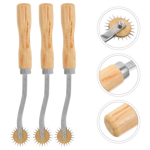 4Pcs Sewing Tracing Wheel With Needle Point For Fabric Marking 2