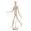 2St Poseerfiguur Met Flexibele Gewrichten Beige Voor Schetsen 2
