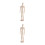 2St Poseerfiguur Met Flexibele Gewrichten Beige Voor Schetsen 4