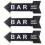 3Pcs Creative Retro Iron Exit Sign For Supermarket Hotel Bar 8