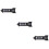 3Pcs Creative Retro Iron Exit Sign For Supermarket Hotel Bar 9
