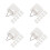 100 Pcs Adhesive Plate Hangers For Wall Display Art Decor 10