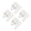 100 Pcs Adhesive Plate Hangers For Wall Display Art Decor 9