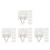 100 Pcs Adhesive Plate Hangers For Wall Display Art Decor 4