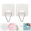 100 Pcs Adhesive Plate Hangers For Wall Display Art Decor 11