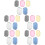 25 Pcs Baby Romper Crotch Extender Cotton Jumpsuits Diaper Utility 8