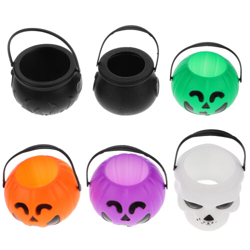 30 Pcs Mini Candy Holder Halloween Storage Container Bucket Decoration