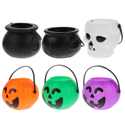 30 Pcs Mini Candy Holder Halloween Storage Container Bucket Decoration 2