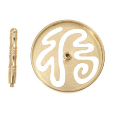 3 Pcs Copper Incense Press Mold Tool for Cone Making