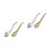 4 Pcs Stainless Steel Kitchen Strainer Spoons Colander Scoops 4
