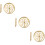 3 Pcs Copper Incense Press Mold Tool for Cone Making 9
