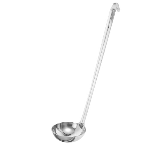 2Pcs Stainless Steel Soup Ladle With Long Handle And Hook 2