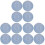 12 Pcs Woven Round Cup Coasters For Home 4