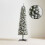 Artificial 6ft Snowy Christmas Tree, Slim Pencil Tree Realistic Snow Look 2