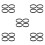 20 Pcs Planer Drive Belt Replacement For Electric Planer 218Mm Rubber 4