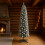 Artificial 6ft Snowy Christmas Tree, Slim Pencil Tree Realistic Snow Look 3