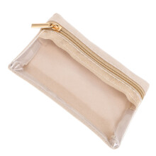 4Pcs Travel Jewelry Pouch With Clear Zipper Pockets For Women