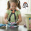 4 Pcs Kids Saxophone Shoulder Straps Black 10