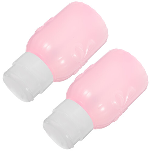 4 Pcs 250ml Refillable Nail Polish Remover Pump Bottles