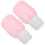4 Pcs 250ml Refillable Nail Polish Remover Pump Bottles 2