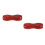 2Pcs Wooden Pillow Stiff U-Shaped Neck Support 8