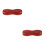 2Pcs Wooden Pillow Stiff U-Shaped Neck Support 4