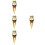 4Pcs Ice Cream Cone Prop Simulation Dessert Shop Display 9
