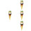 4Pcs Ice Cream Cone Prop Simulation Dessert Shop Display 8