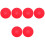 6 Pcs Silicone Turntable Platter Mats Replacement For Record Player 5